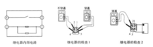 继电路内部电路及检查
