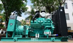 广西旺达房地产公司两台800KW康明斯发电机组案例